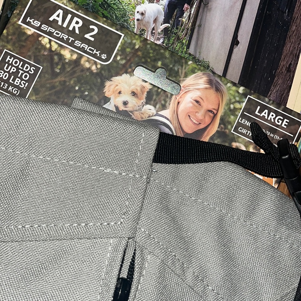 🐕 🎒 👨🏼 or 👩🏻 • ⚫️ K9 Sport Back x AIR 2 Edt
